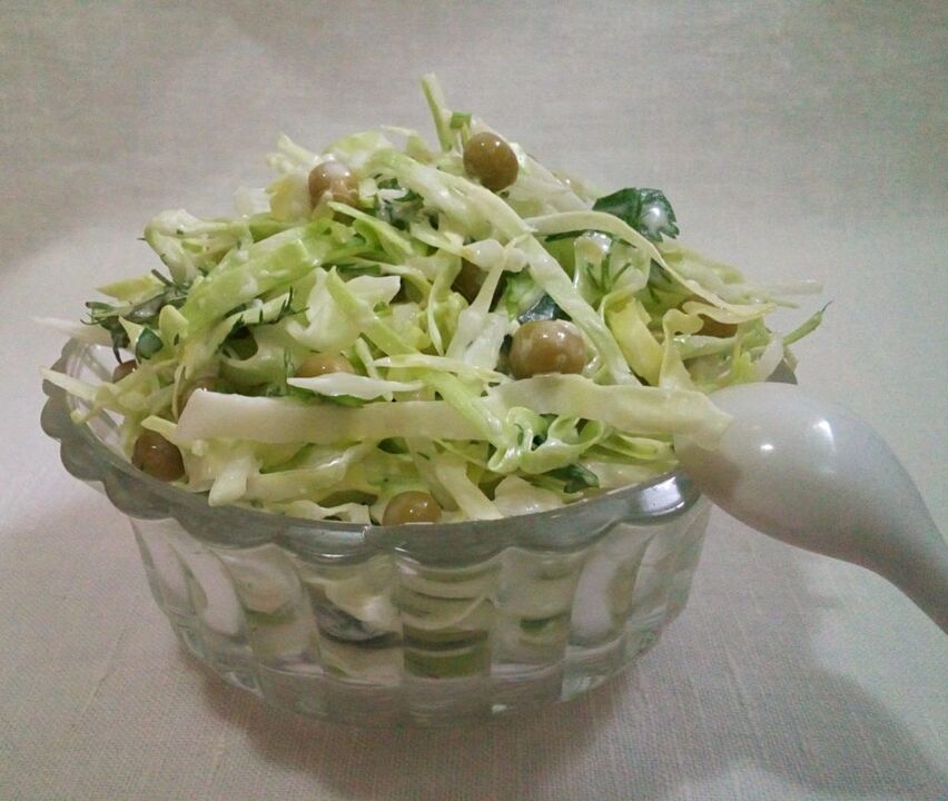 salata od kuvanog kupusa na japanskoj dijeti