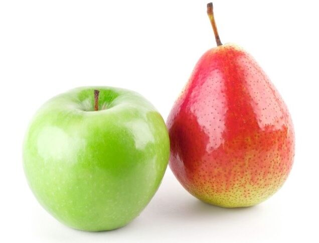 jabuka i kruška za dukan dijetu