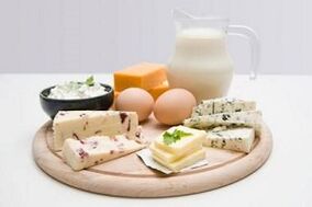 Jaja, nemasni mliječni i fermentirani mliječni proizvodi za proteinsku dijetu
